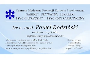 Dr n. med. Paweł Rodziński - Prywatny Gabinet Psychiatryczny (rejestracja SMSowa) image