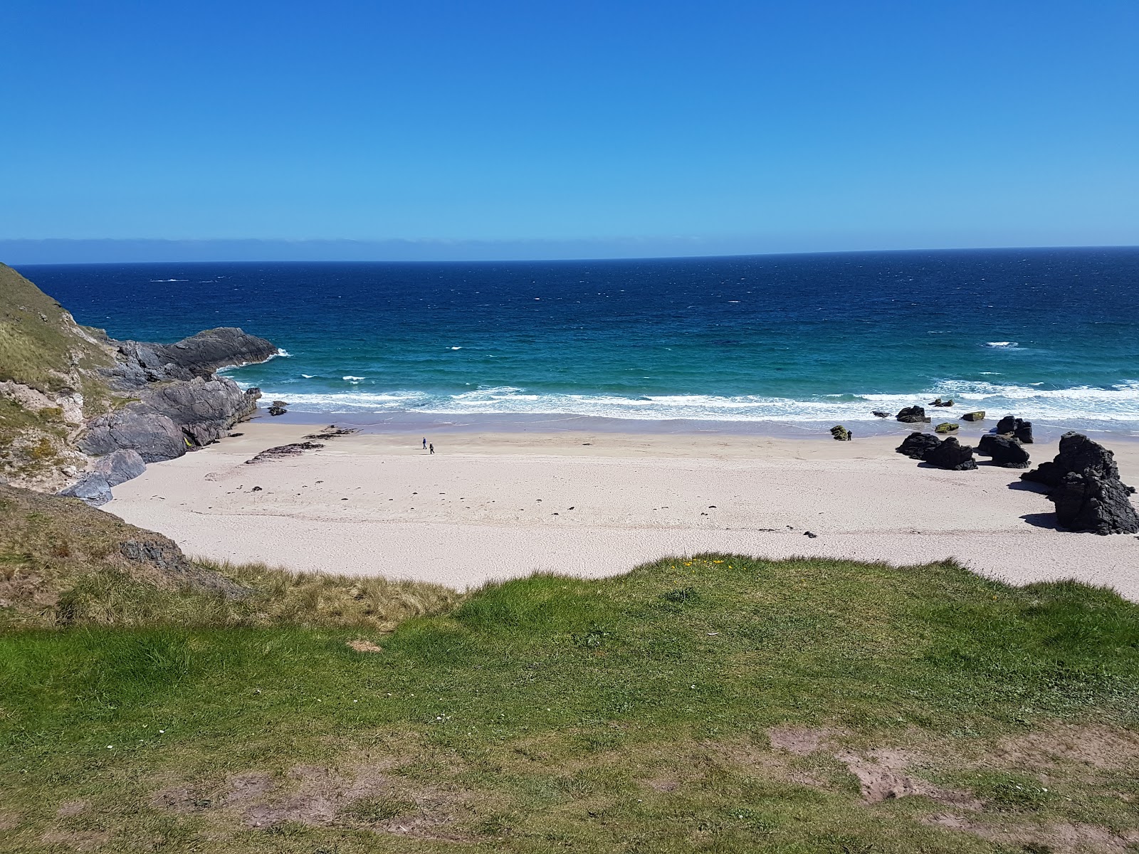 Fotografija Durness plaža in naselje