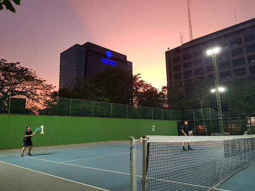 Public Relations Department's tennis courts