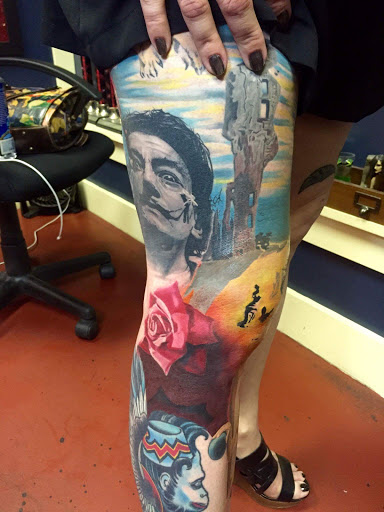 Explore pisces sign tattoo ideas, creative tattoo ideas in Tulsa, available at Inkjunkys Tattoo LLC