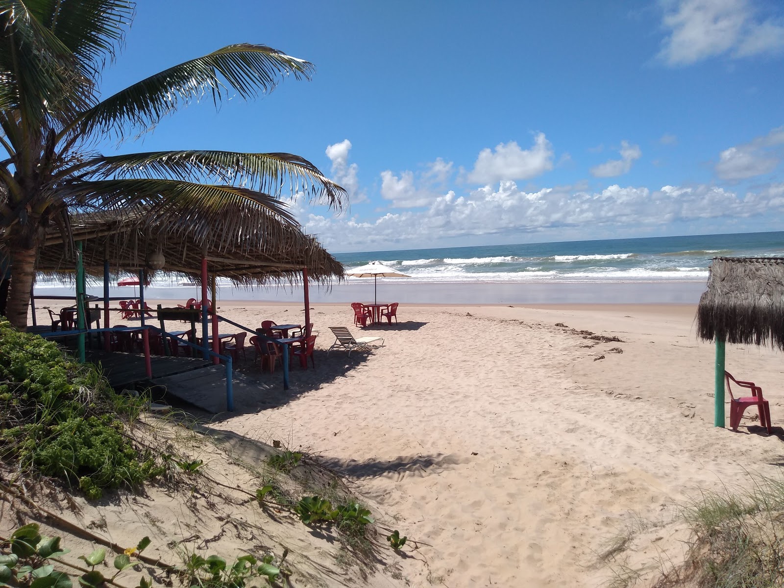 Foto van Praia de Massarandupio - populaire plek onder ontspanningskenners