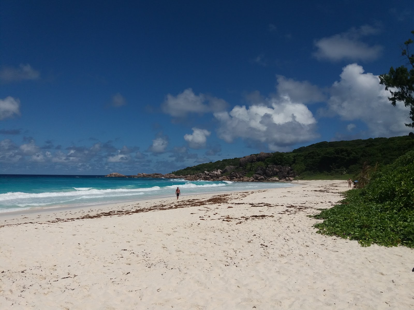 Fotografija Plaža Petite Anse nahaja se v naravnem okolju