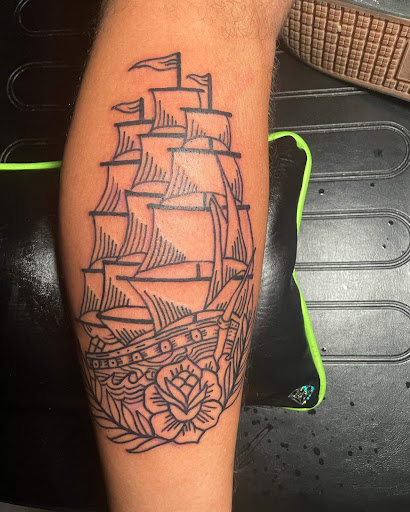 Explore april birth flower tattoo ideas, creative tattoo ideas in Fort Worth, available at Voodoo Lounge Tattoo and Piercing Studio
