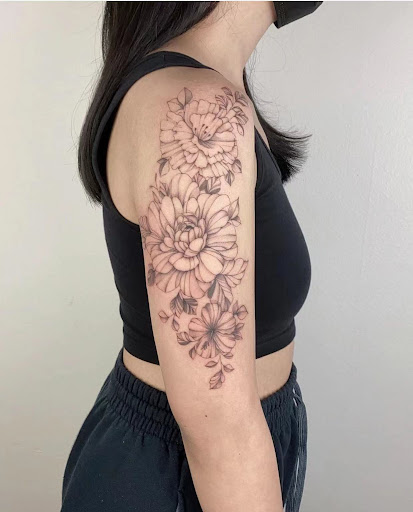 Explore ideas for foot tattoos, creative tattoo ideas in Orange, available at Baron Art Tattoo