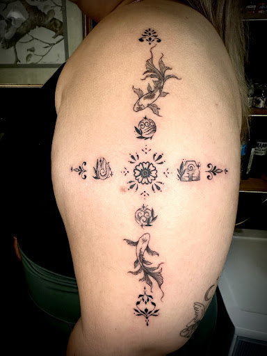 Explore couple ring finger tattoo ideas, creative tattoo ideas in Gaithersburg, available at Tatted By Kay LLC