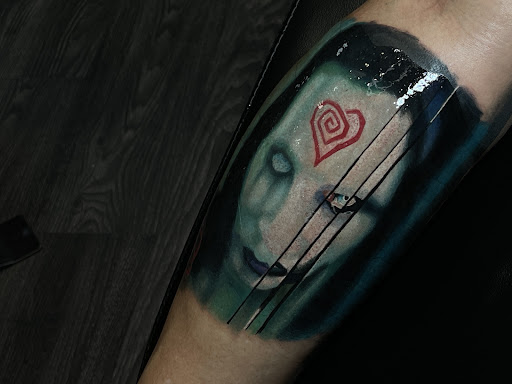 Explore tattoo ideas space liquid tattoo, creative tattoo ideas in Glendale, available at PRINCE ART AND INK