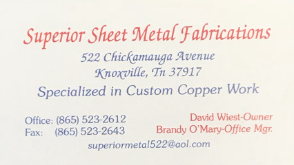 Superior Sheet Metal Fab
