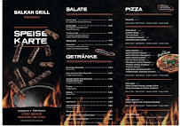 Menu / carte de Balkan Grill Riederich (Qebaptore, Ćevabdžinica) à Riederich