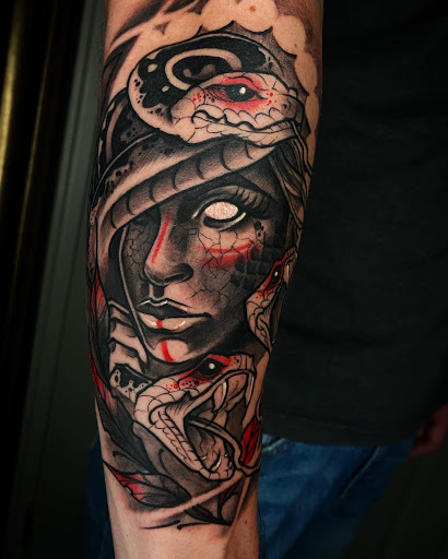Explore kanji tattoo ideas, creative tattoo ideas in Falls Church, available at Blxck Label Collective