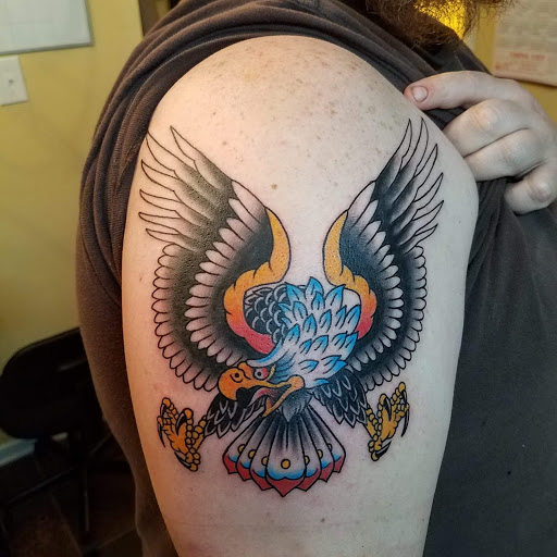 Explore horse tattoo ideas, creative tattoo ideas in Atlanta, available at Black Cloud Tattoo and Piercing