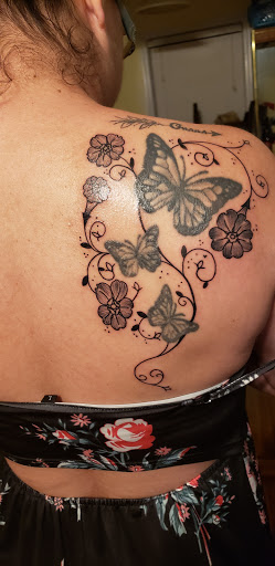 Explore male rib tattoo ideas, creative tattoo ideas in Goose Creek, available at Blu Gorilla Goose Creek