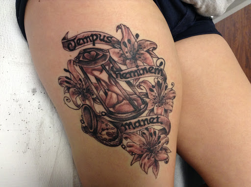 Explore dystopian tattoo ideas, creative tattoo ideas in Seymour, available at American Gypsy Tattoo Corp.