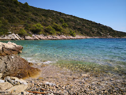 Beach Travna'in fotoğrafı küçük koy ile birlikte