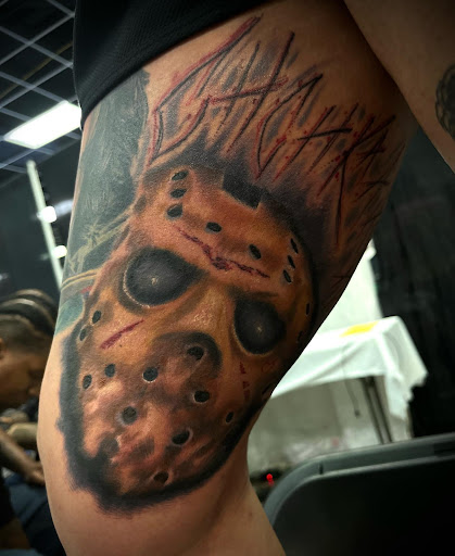 Explore hourglass tattoo ideas, creative tattoo ideas in Lake Villa, available at Eternal Tiger Tattoo