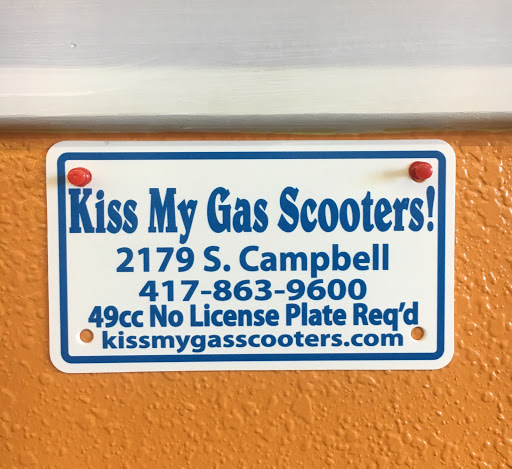 Motor Scooter Dealer «Kiss My Gas Scooters», reviews and photos, 2179 S Campbell Ave, Springfield, MO 65807, USA