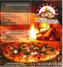 Menu / carte de Pinto Pizza à Septfontaines