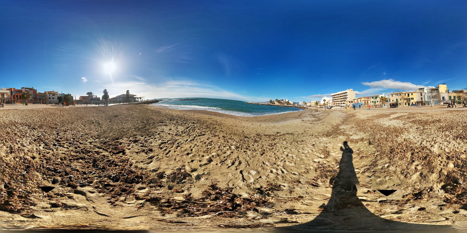 Valokuva El Molinar beachista. puhtaustasolla korkea