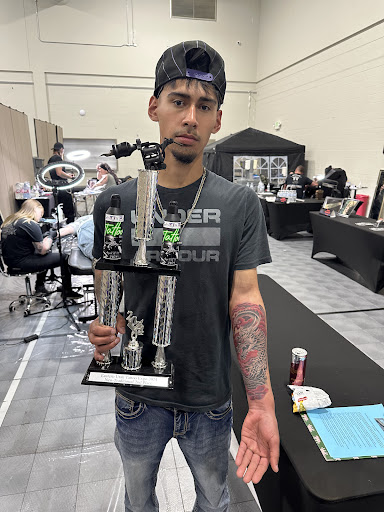 Explore mens face tattoos ideas, creative tattoo ideas in Bethlehem, available at Soul Glow Electric Ink