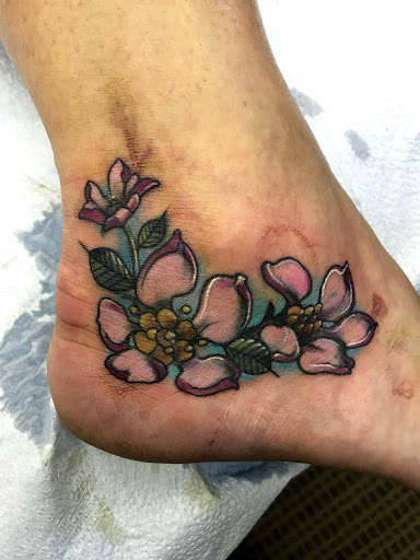 Explore corpse bride tattoo ideas, creative tattoo ideas in New Kensington, available at BLUE HERMIT TATTOO