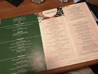 ALIMENTO à Paris menu