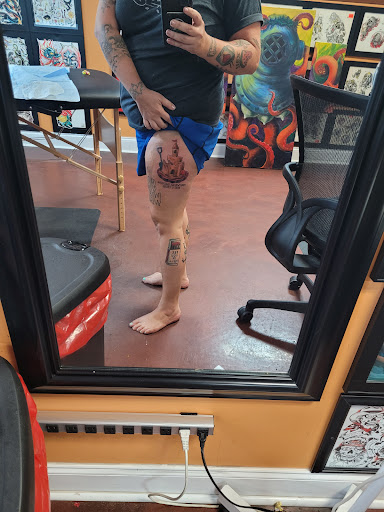 Explore one line tattoo ideas, creative tattoo ideas in Jacksonville, available at TrueLove Tattoo