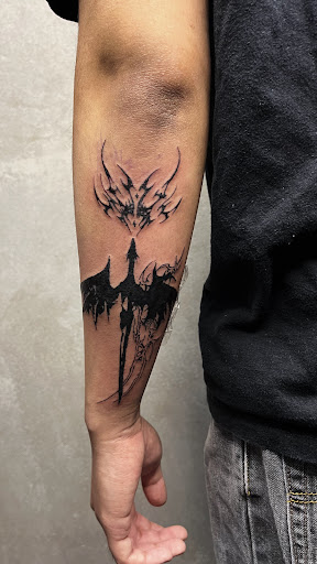 Explore nurse tattoos ideas, creative tattoo ideas in Altamonte Springs, available at Mourningstar Blackworks