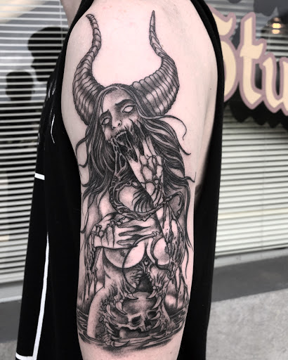 Explore half sleeve tattoo ideas female, creative tattoo ideas in Clarksburg, available at Art & Soul Studio Of Tattoo