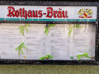 Menu du Gasthaus Kranz à Bonndorf
