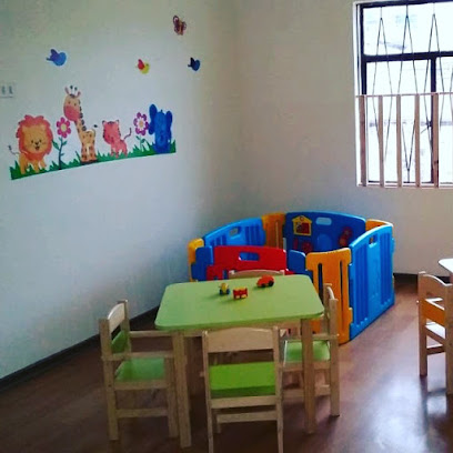 sala cuna y jardin infantil niños felices montessori