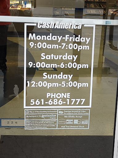 Check Cashing Service «Cash America Pawn», reviews and photos, 5178 Okeechobee Blvd, West Palm Beach, FL 33417, USA
