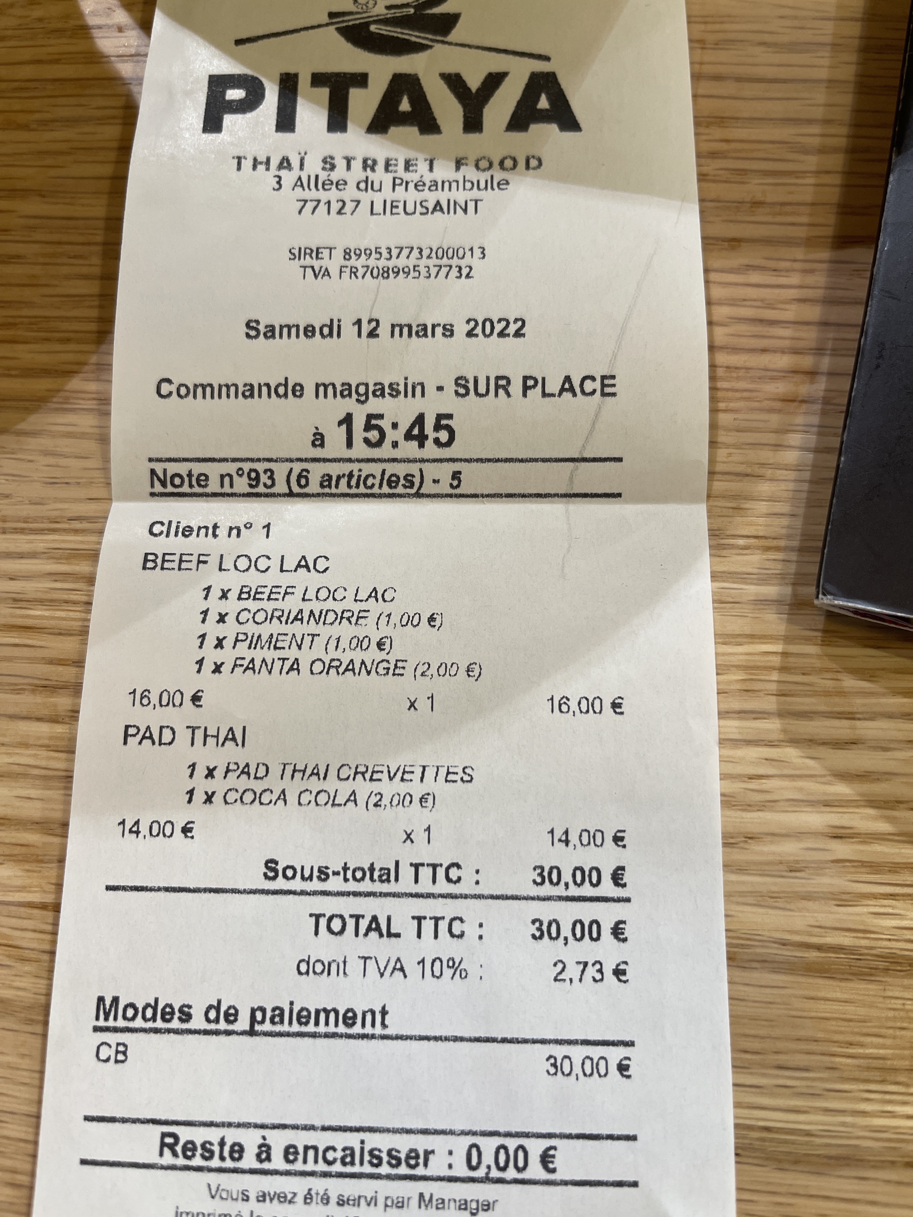 Photo n° 1 de l'avis de siham.a fait le 12/03/2022 à 15:30