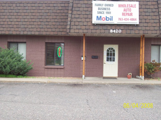 Auto Repair Shop «Wholesale Auto Repair», reviews and photos, 8420 Xerxes Ave N, Brooklyn Park, MN 55444, USA