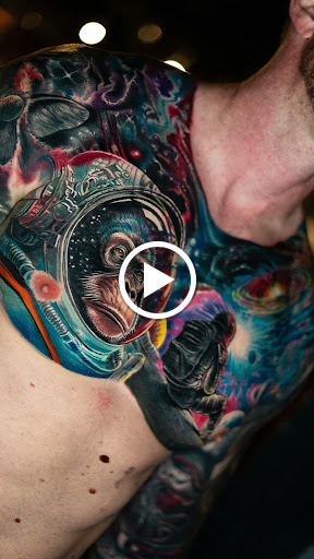 Explore inner thigh tattoo ideas, creative tattoo ideas in Kissimmee, available at Fallen Sparrow Tattoo Co