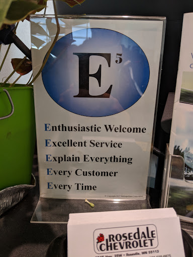 Chevrolet Dealer «Rosedale Chevrolet», reviews and photos, 2845 I-35W, Roseville, MN 55113, USA