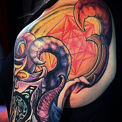 Explore abstract tattoos ideas, creative tattoo ideas in Cape Canaveral, available at Neo Ronin Dojo
