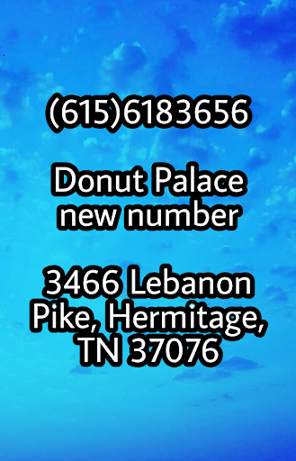 Donut Shop «Donut Palace», reviews and photos, 3466 Lebanon Pike, Hermitage, TN 37076, USA