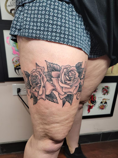 Explore gladiator tattoo ideas, creative tattoo ideas in Libertyville, available at Lucky Seven Tattoo
