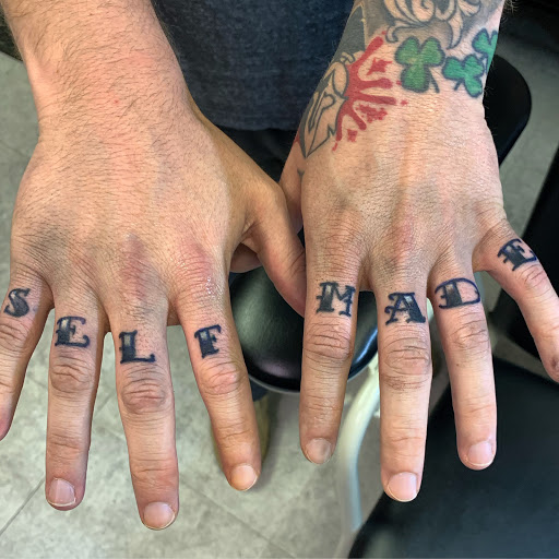 Explore tattoo ideas date of birth, creative tattoo ideas in Hudson Falls, available at ALTERED ADDICTION TATTOOS