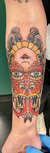 Explore tattoo ideas on ribs for men, creative tattoo ideas in Greenville, available at The Gallery Tattoo Greenville