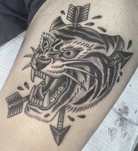 Explore tattoo shading ideas filler, creative tattoo ideas in Boston, available at Good Faith Tattoos