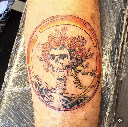 Explore tattoo ideas for men's back, creative tattoo ideas in Palm Harbor, available at Angry Owl Tattoo and Piercing