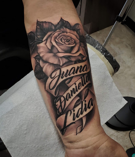 Explore cherry blossom tree tattoo ideas, creative tattoo ideas in Bakersfield, available at CLASSIC STANDARD TATTOO CO.