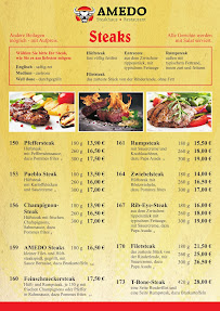 Steakhaus Amedo à Cottbus carte
