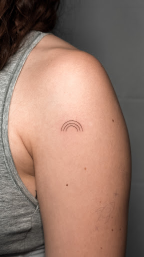 Explore deathly hallows tattoo ideas, creative tattoo ideas in New York, available at In Due Time Tattoo