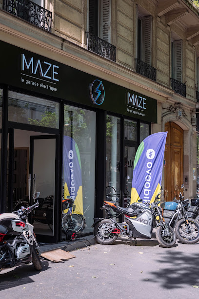 MAZE - Le Garage Électrique - Motos Électriques Paris