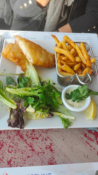 Fish and chips du Restaurant français Le Neptune à Agon-Coutainville - n°9