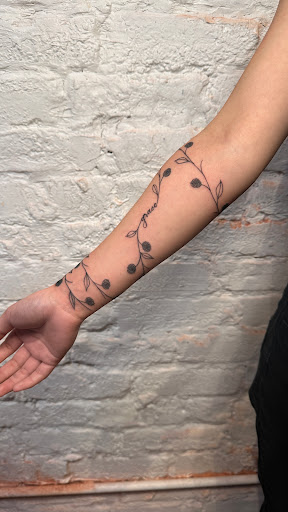Explore nike tattoo ideas, creative tattoo ideas in New York, available at In Due Time Tattoo