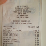 Photo n°1 de l'avis de Ruben.a fait le 18/08/2019 à 07:13 sur le  Ritorno al Passato à Rome