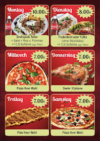 Carte du KUDOS - PIZZA & KEBAPHAUS à Angelbachtal