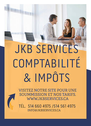 JKB Services -Tenue de livres & Impôts des particuliers